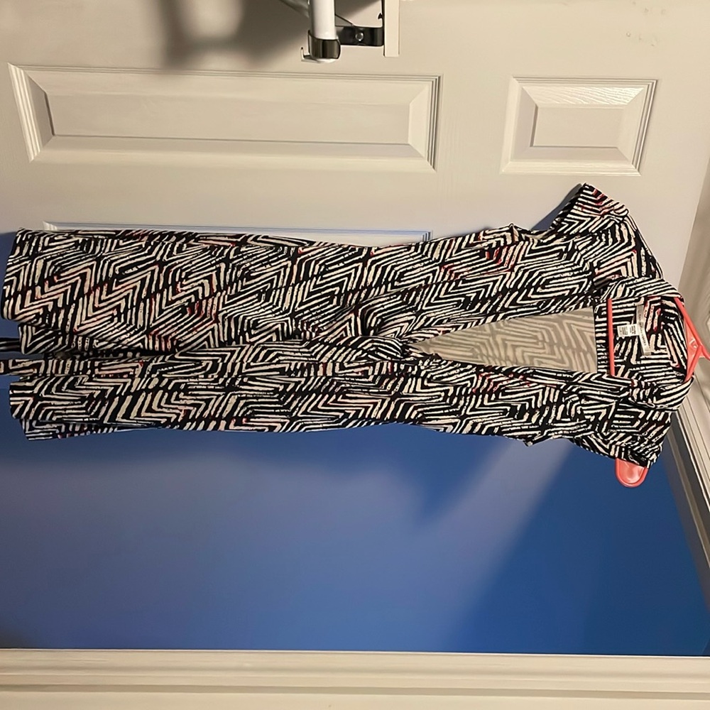 Diane von Fürstenberg  cross tie dress